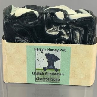 Men's Soap English Gentleman homemade charcoal masculine scent