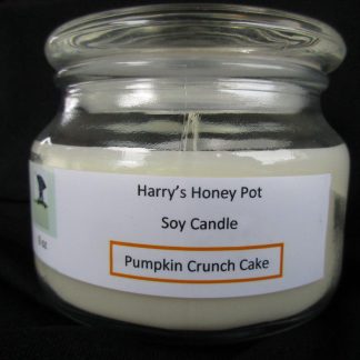 8 oz Pumpkin Crunch Cake Soy Candle homemade