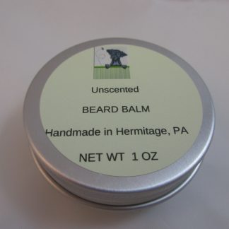 unscented beard balm with beeswax