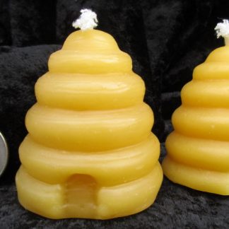 bee hive beeswax candle