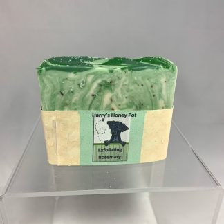 rosemary homemade soap exfoliating