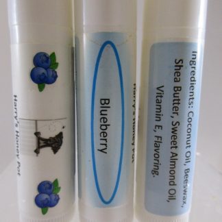 Blueberry flavored lip balm