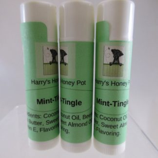 homemade mint tingle lip balm