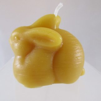 Easter Baby Bunny Rabbit Beeswax Candle