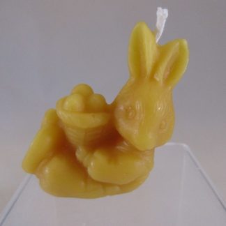 Easter Bunny with Easter Basket Beeswax Candle
