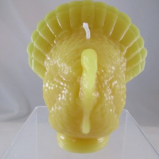 Thanksgiving turkey beeswax candle