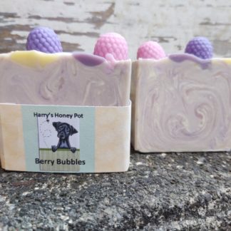 raspberry vanilla homemade soap