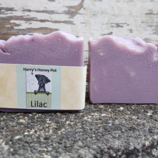 Lilac homemade soap